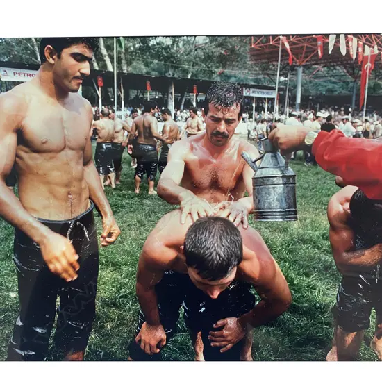 Glenn Jowitt (1955-2014) - Festival of Erdirne Kirkpinal Turkey,